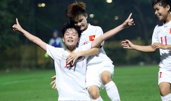 U19 nữ Việt Nam giành vé dự vòng chung kết Giải bóng đá U19 nữ châu Á 2017 - ảnh 1